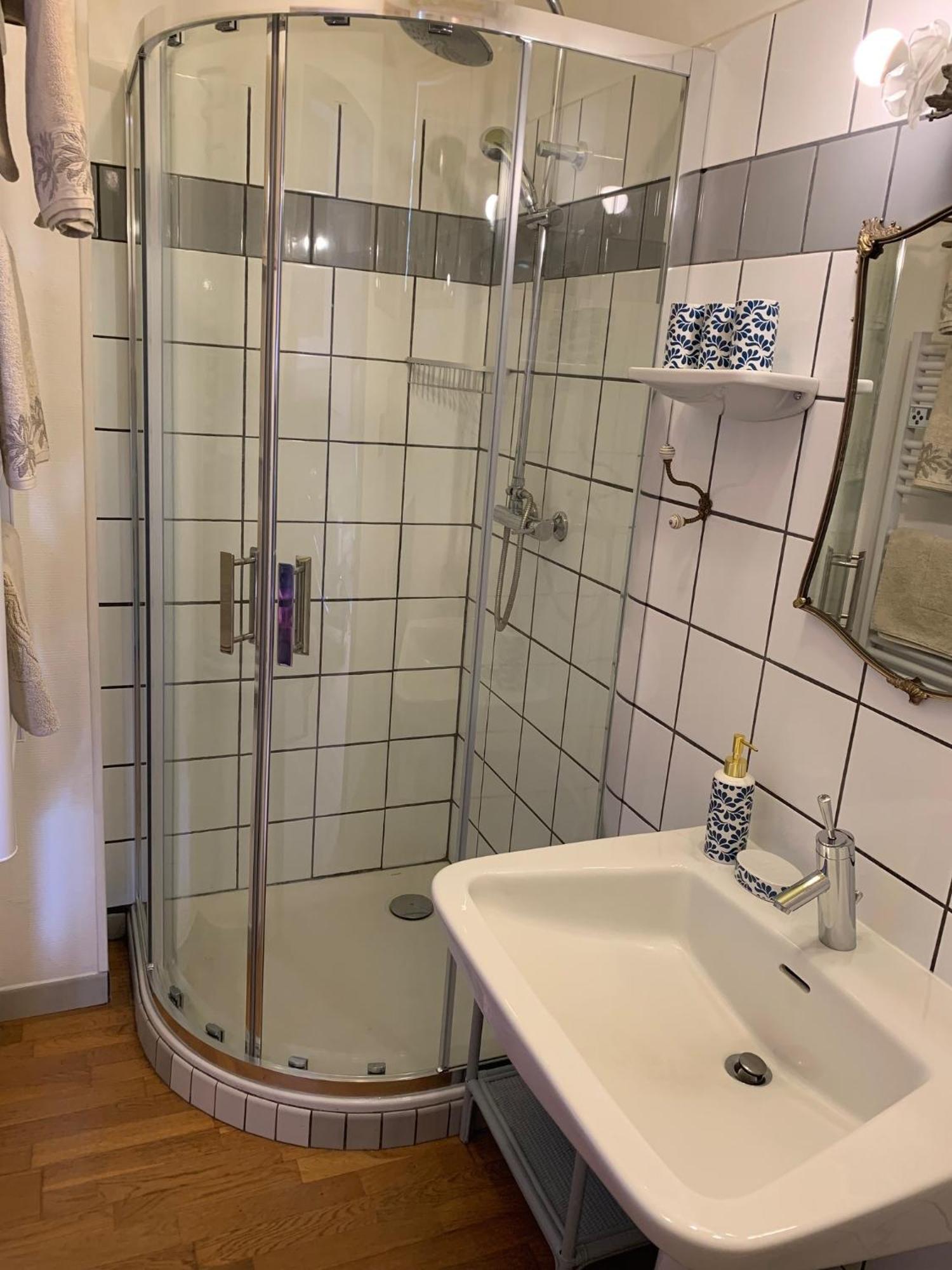 Bed and Breakfast Le Petit Manoir Isigny-le-Buat Exterior foto